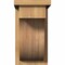 Ekena Millwork Del Monte Smooth Corbel w/Backplate, Western Red Cedar, 7 1/2"W x 14"D x 14"H COR08X14X14DEL01SWR - alternate 4